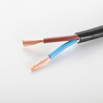 O PVC flexível prático do fio de cobre de 2 núcleos isolou para o equipamento elétrico