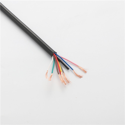 O cabo elétrico flexível exterior do multi núcleo reveste 8x1.5mm práticos