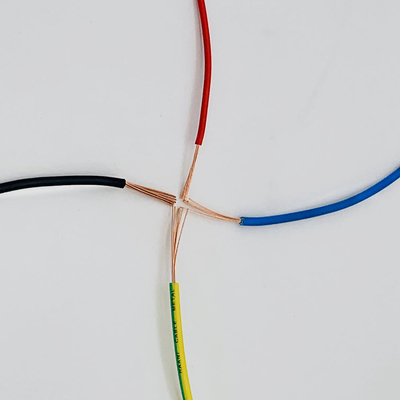 Anti-corrosivo flexível do fio do cabo da única costa do núcleo de Mildewproof único multicolorido