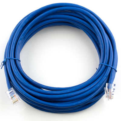 Núcleo antiusura do cobre do cabo do remendo da rede Ethernet do PVC para o computador